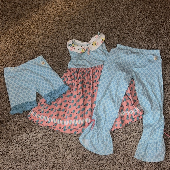 Wildflowers girls size 6/8 3pc matching set - love this so much!